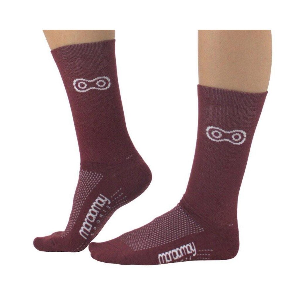 Meia de Ciclismo Márcio May Sports Marsala