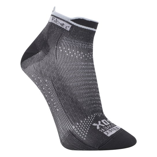 Meia de Compressão Fiber Cano Curto Powersox - Cinza Menor preço em Meia de Compressão Fiber Cano Curto Powersox - Cinza