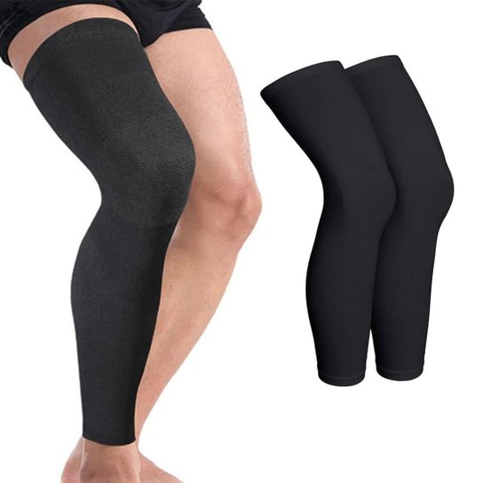 Meia De Compressão Joelheira Longa Esportiva para Exercicios - Preto é ruim? Meia De Compressão Joelheira Longa Esportiva para Exercicios - Preto é boa?