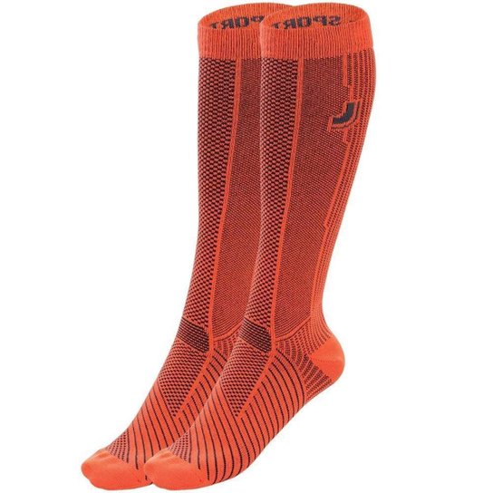 Meia de Compressão Lupo 3/4 Running Power Fit - Laranja é boa?