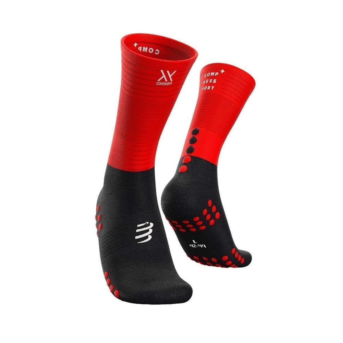 Meia De Compressao Media Mid Compression Socks Oxygen Preto Netshoes Meia De Compressao Media Mid Compression Socks Oxygen Preto Netshoes