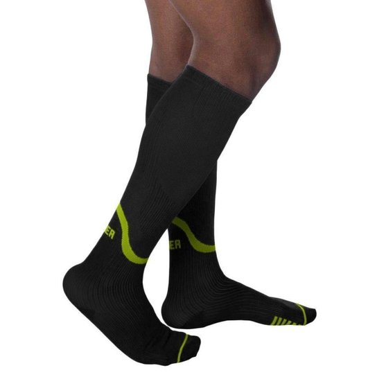 Meia de Compressão Selene 3/4 Esportiva - Preto e - Preto+Amarelo é ruim? Meia de Compressão Selene 3/4 Esportiva - Preto e - Preto+Amarelo é boa?