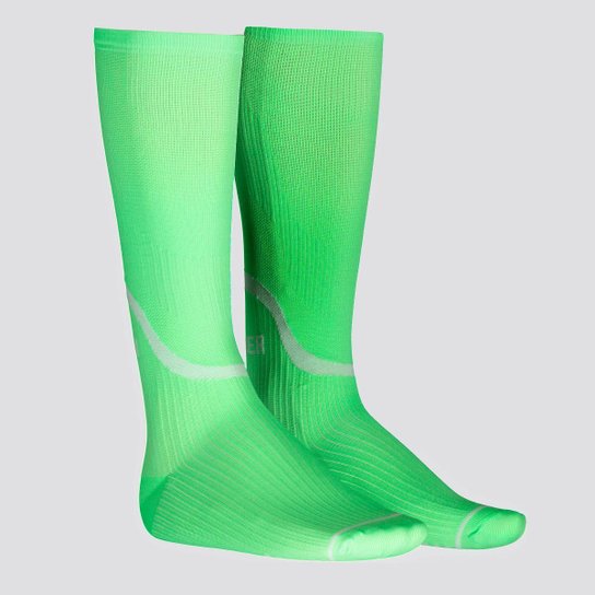 Meia de Compressão Selene 3/4 Performance Verde - Verde Menor preço em Meia de Compressão Selene 3/4 Performance Verde - Verde