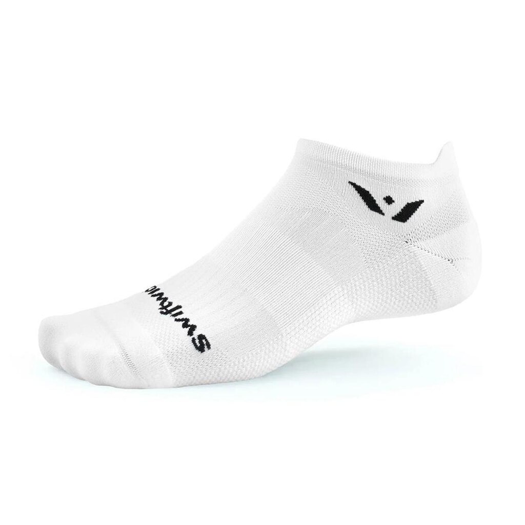 Meia de Compressão Swiftwick Aspire Sem Cano - Branca - M