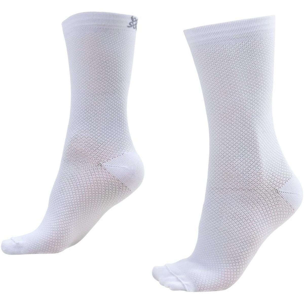 Meia de Corrida Ciclismo Hupi Carbono Branco Menor preço em Meia de Corrida Ciclismo Hupi Carbono Branco