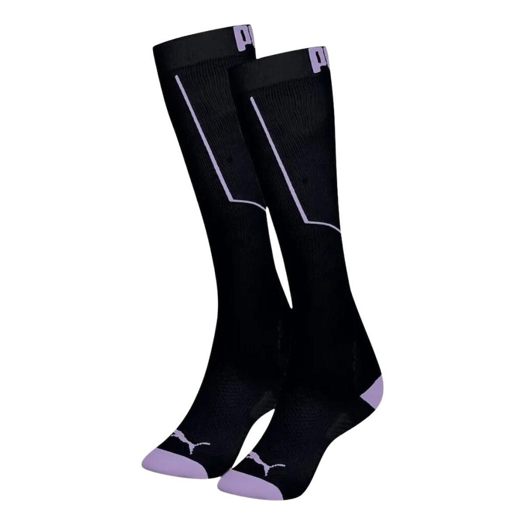 Meia Esportiva Puma Cano 3/4 Feminina Leve Compressão Dry