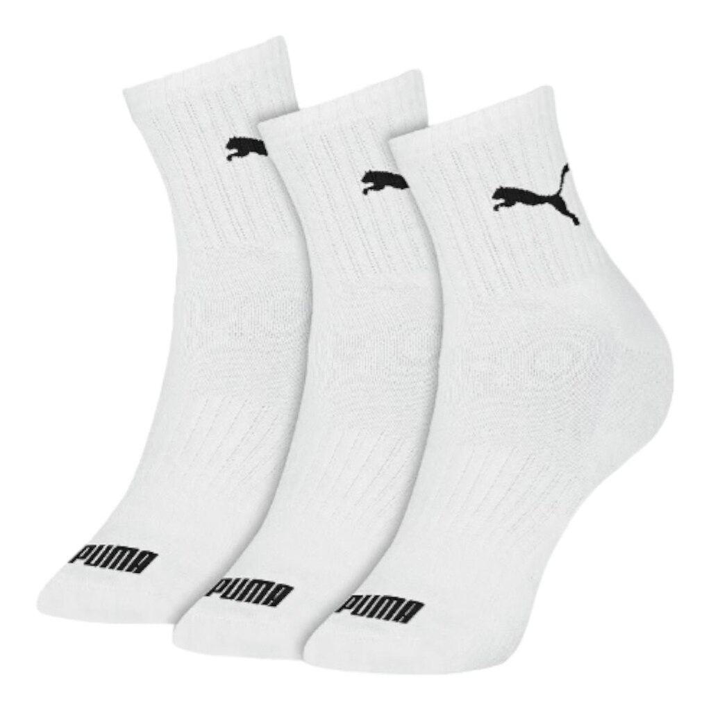 Meia Esportiva Puma Masculina Cano Médio Kit 03 Pares 4530