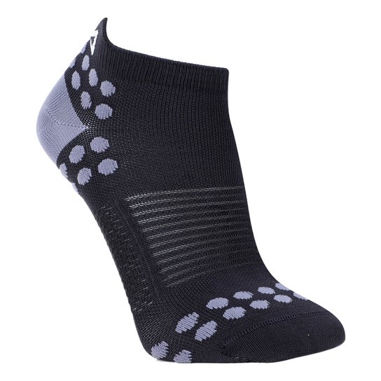 Meia Fila Cano Baixo Fly - Preto+Cinza Menor preço em Meia Fila Cano Baixo Fly - Preto+Cinza