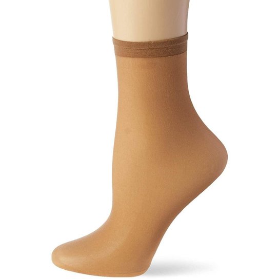 Meia Fina Soquete Social Feminina Fio 20 Trifil Transparente W06126 - Âmbar Menor preço em Meia Fina Soquete Social Feminina Fio 20 Trifil Transparente W06126 - Âmbar