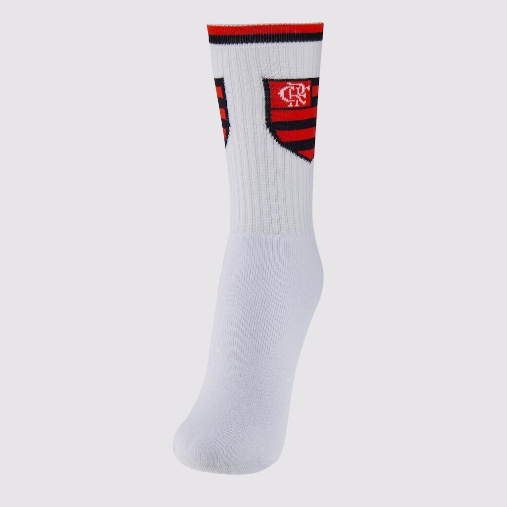 Meia Flamengo Esportiva Escudo