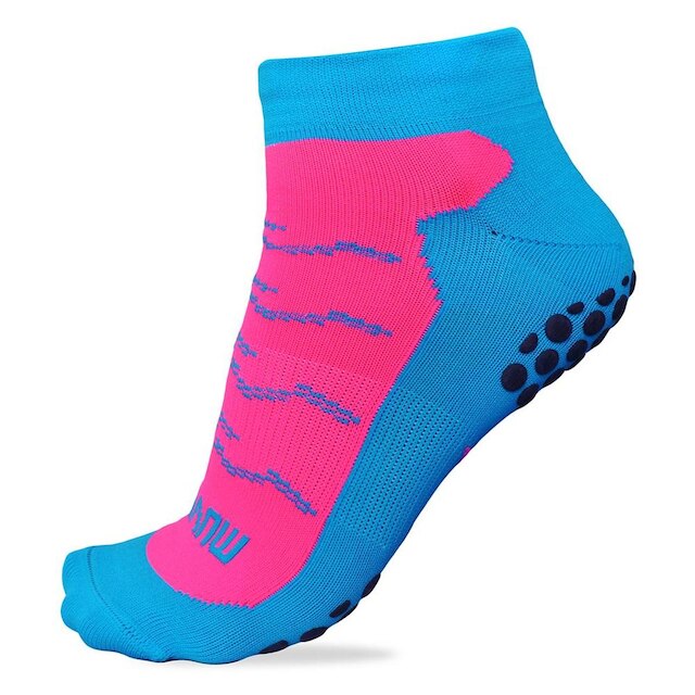 Meia Hidroginástica Muvin com Solado Antiderrapante, Boa Respirabilidade e Resistente ao Cloro - Azul+Pink é ruim? Meia Hidroginástica Muvin com Solado Antiderrapante, Boa Respirabilidade e Resistente ao Cloro - Azul+Pink é boa?