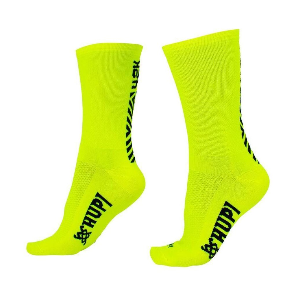 Meia HUPI 42K Slim Amarelo Neon