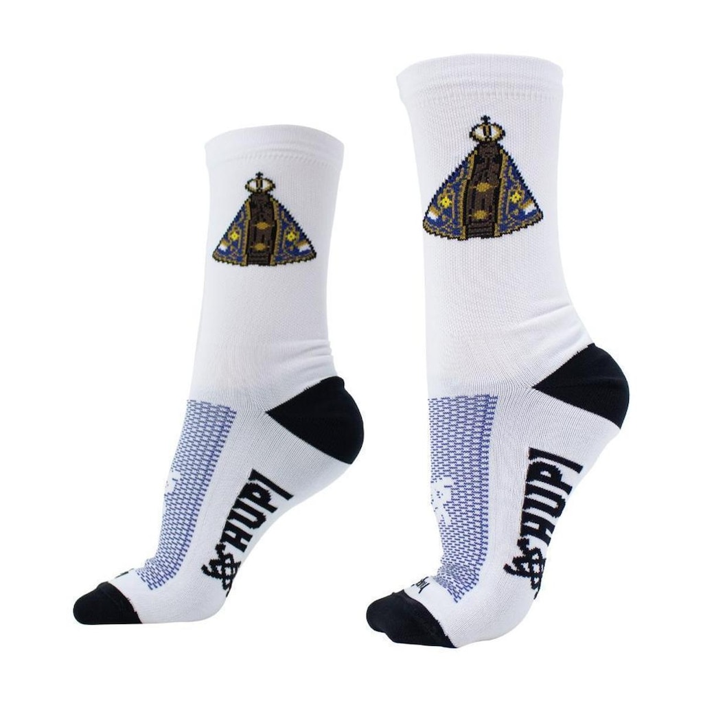 Meia HUPI Aparecida Branco