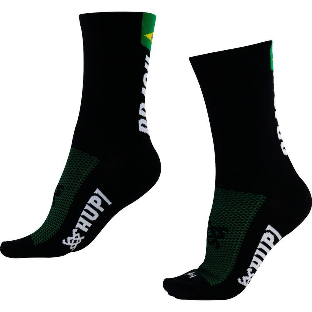 Meia HUPI Brasil 1.0 Preto
