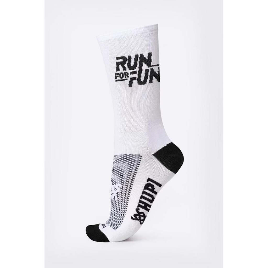 MEIA HUPI RUN FOR FUN BRANCO