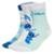 Meia Infantil Adidas x Disney Lilo & Stitch 3 Pares - Branco+Azul