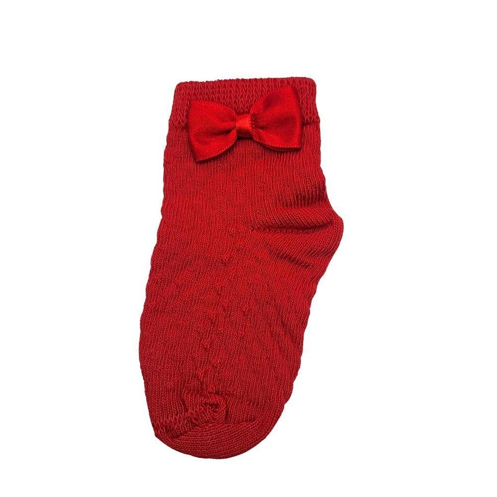 Meia Infantil Baby Meninas com Laço Lacinho Bebê Soquete