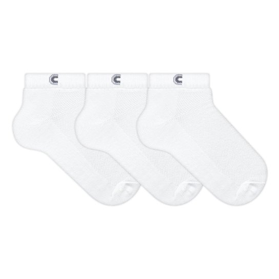 Meia Infantil Cia Da Meia Cano Curto Telada Kit Com 03 Pares - Branco é ruim? Meia Infantil Cia Da Meia Cano Curto Telada Kit Com 03 Pares - Branco é boa?