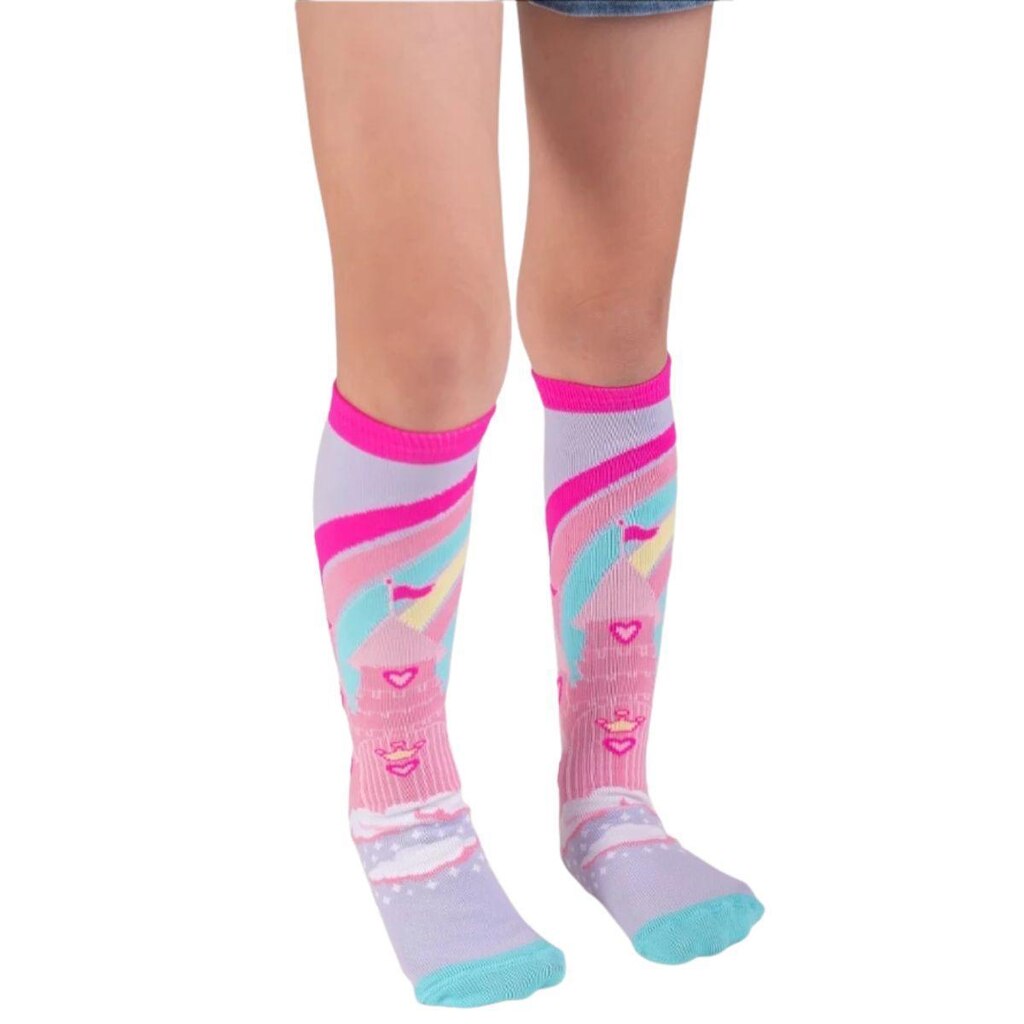 Meia Infantil Longa Menina Duck Funny Kids