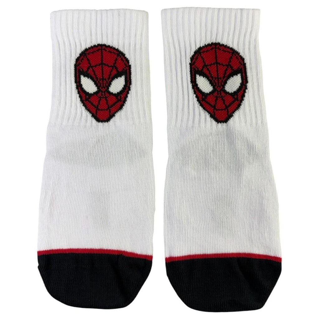 Meia Infantil Marvel Homem Aranha Cano Médio Lupo