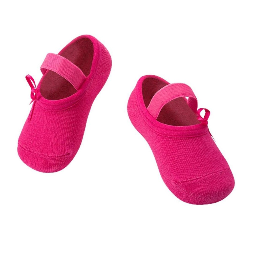 Meia Infantil Puket Sapatilha Boneca Lisa Com Lacinho 6926