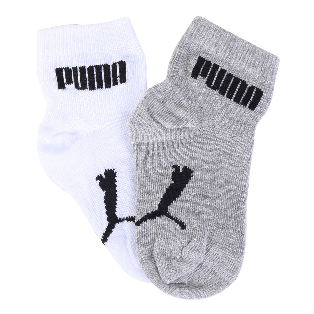 Meia Infantil Puma Sapatilha Kit Com 2 Pares Menor preço em Meia Infantil Puma Sapatilha Kit Com 2 Pares