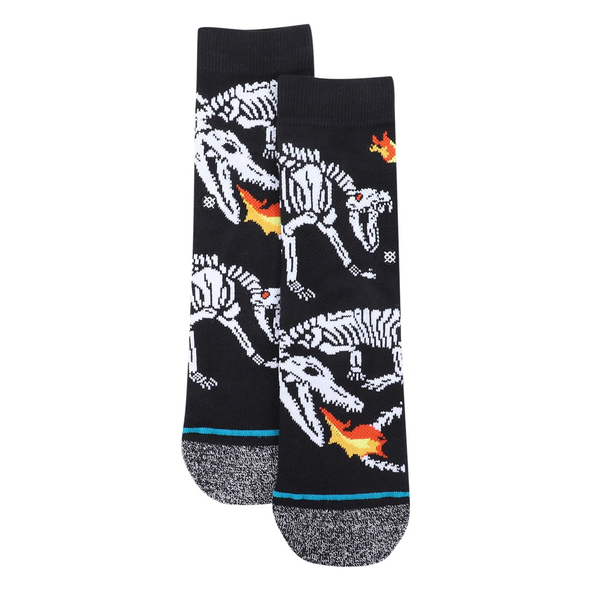 Meia Infantil Stance Cano Longo Skully Predator Menino - 1