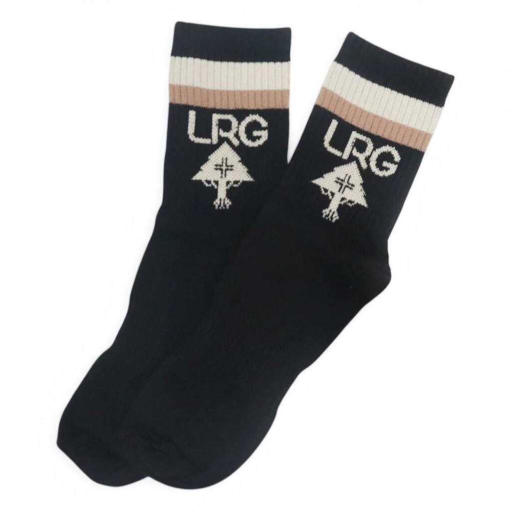 Meia LRG Elevated Makers - Preto (Cano Médio)