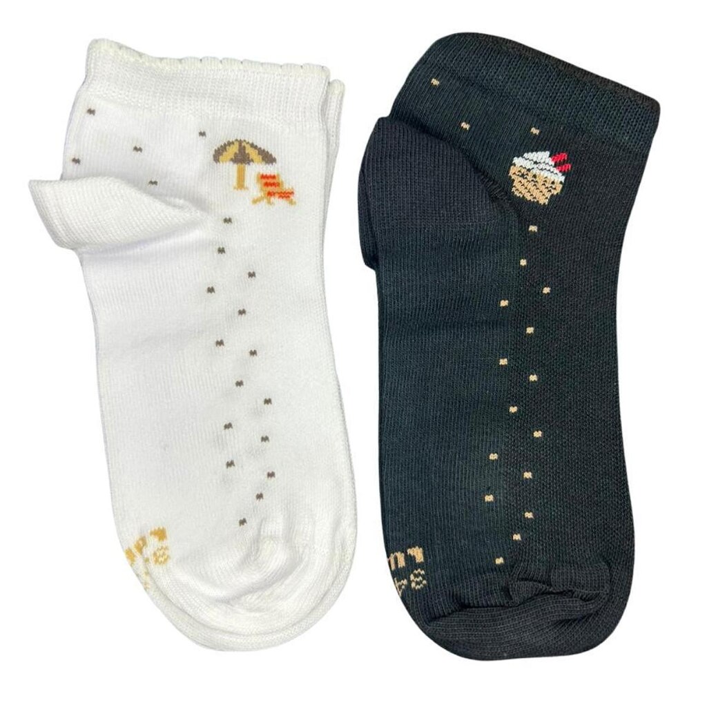 MEIA LUPO 2 PARES REF:4535-0881 FEMININO