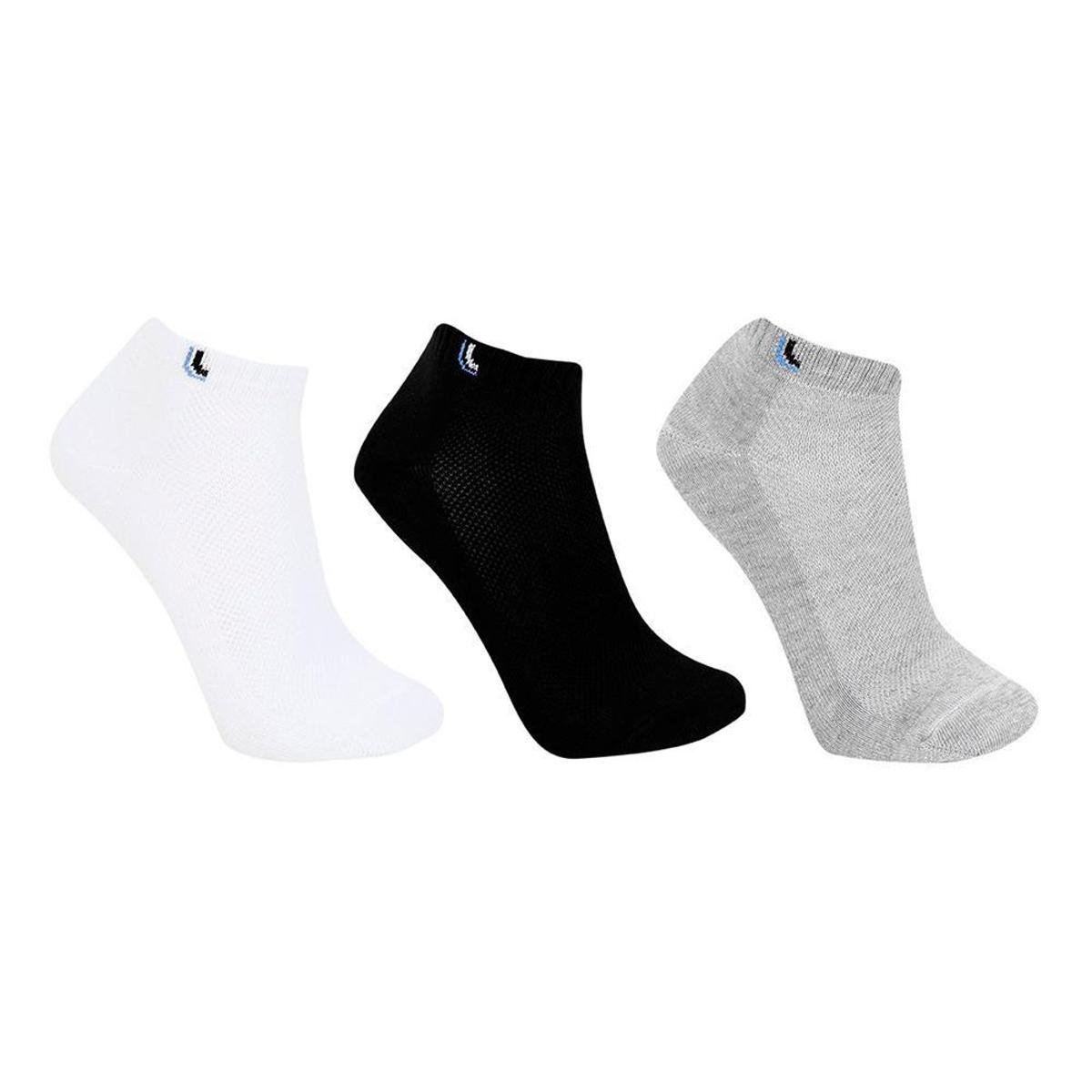 Meia Lupo Cano Curto Walk Kit 3 Pares Menor preço em Meia Lupo Cano Curto Walk Kit 3 Pares