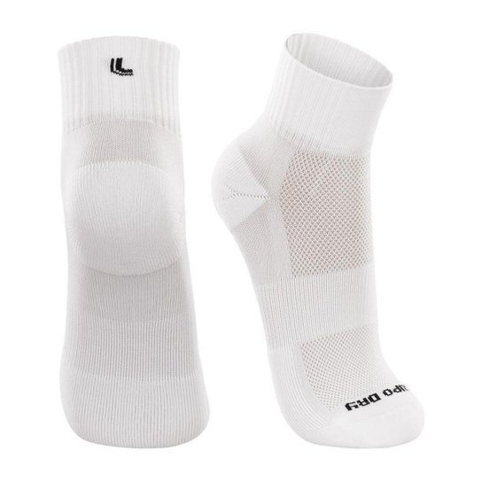 Meia Lupo Cano Médio Performance Fitness - Branco Menor preço em Meia Lupo Cano Médio Performance Fitness - Branco