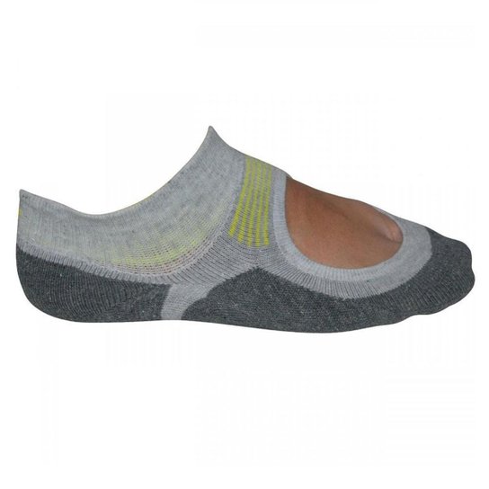 Meia Lupo Sapatilha Pilates Af Antiderrapante 3286-002 - Cinza Menor preço em Meia Lupo Sapatilha Pilates Af Antiderrapante 3286-002 - Cinza