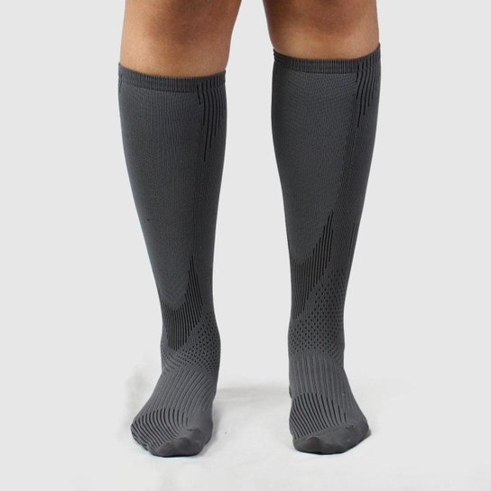 Meia Lupo Sport Compressão 3/4 Performance Cinza - Cinza Menor preço em Meia Lupo Sport Compressão 3/4 Performance Cinza - Cinza