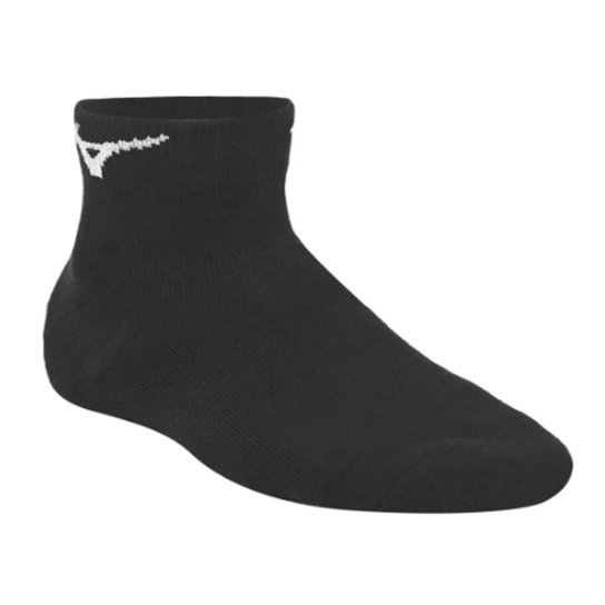Meia Masculina Básica Cano Baixo Kit com 3 Mizuno 21936 Branco/Branco/Branco 43A45
