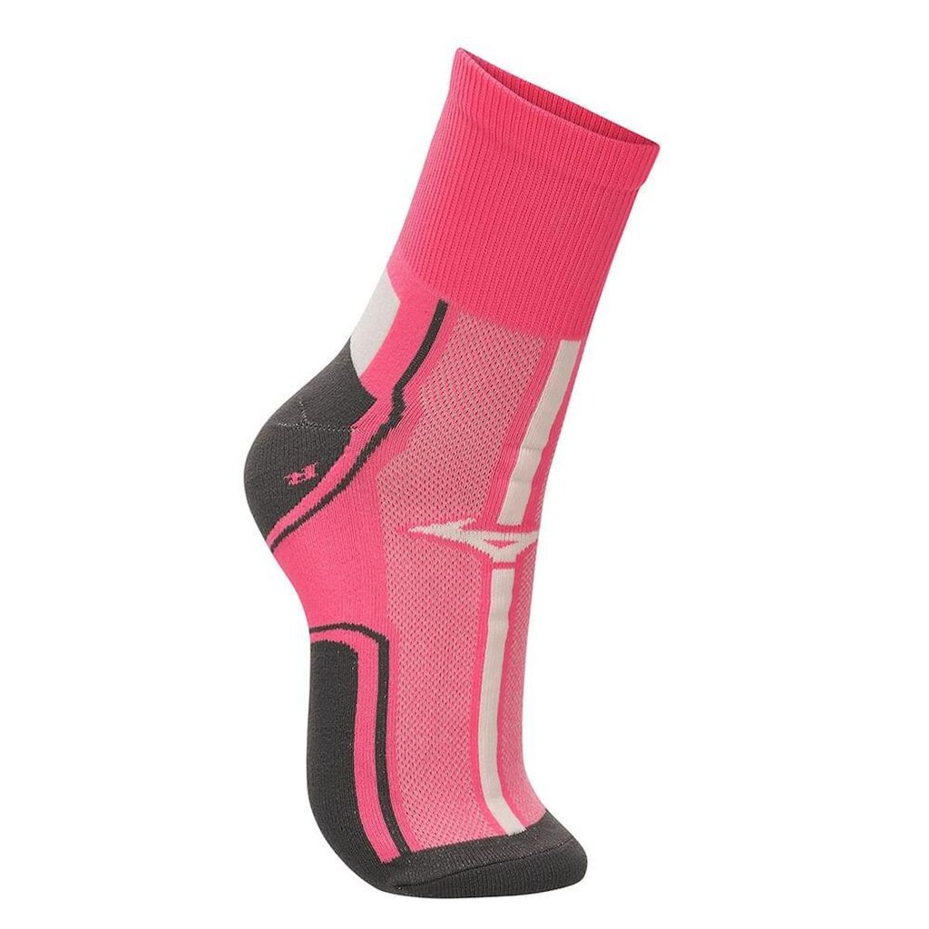Meia Mizuno Performance Cano Médio 33-38 Rosa