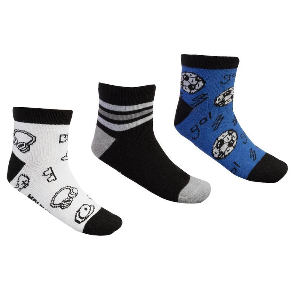 Meia Molekinho Infantil Kit C-3 Pares MK24-28991