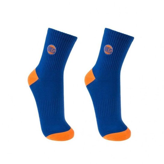 Meia NBA New York Knicks Cano Médio Bordado - Azul Menor preço em Meia NBA New York Knicks Cano Médio Bordado - Azul