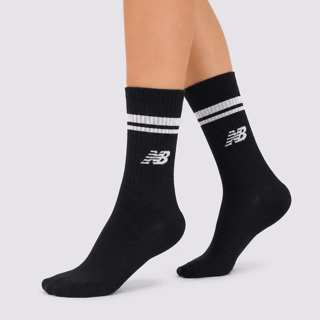 Meia New Balance Cano Alto Canelada Feminina