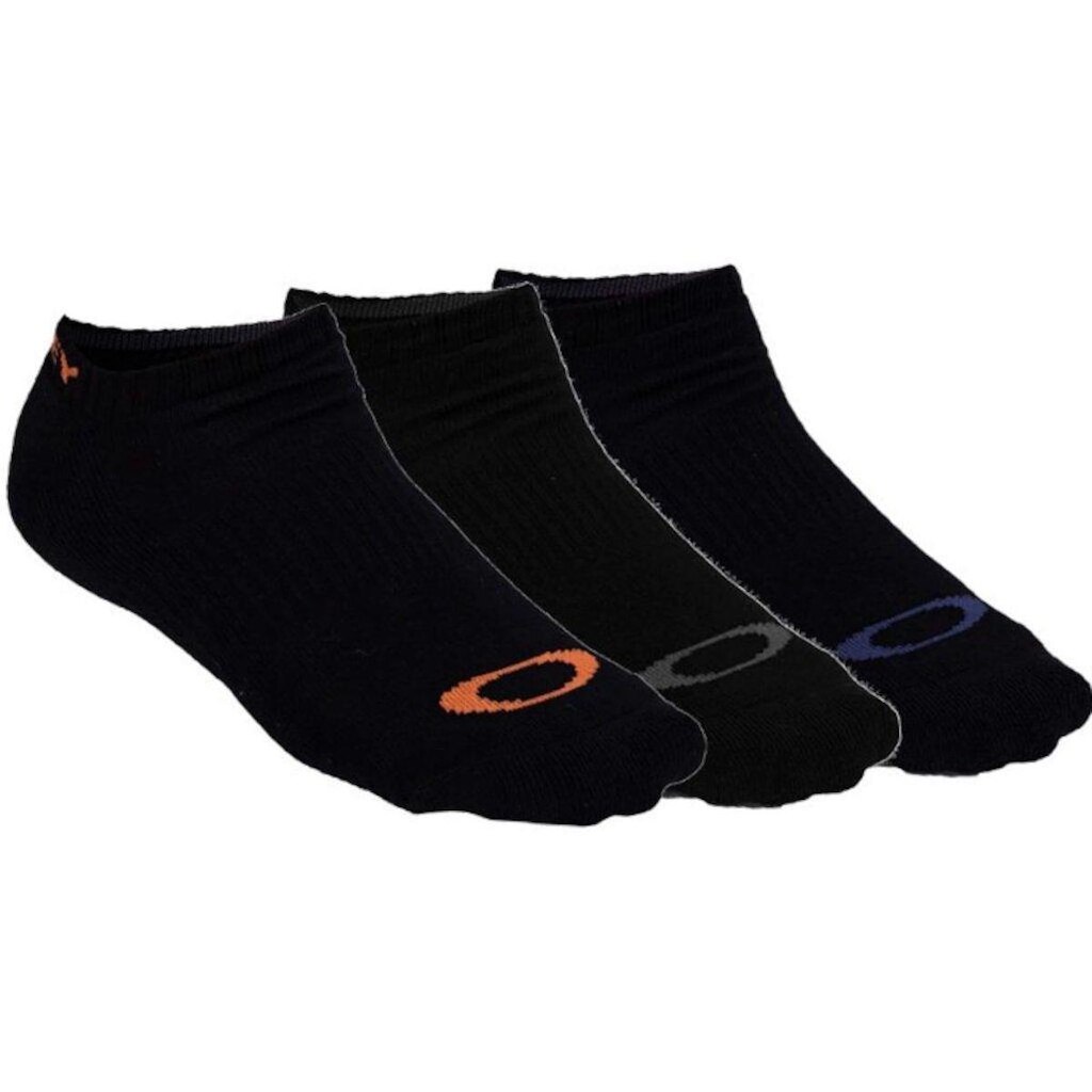 Meia Oakley Bark Low Quarter Kit 3 Pares