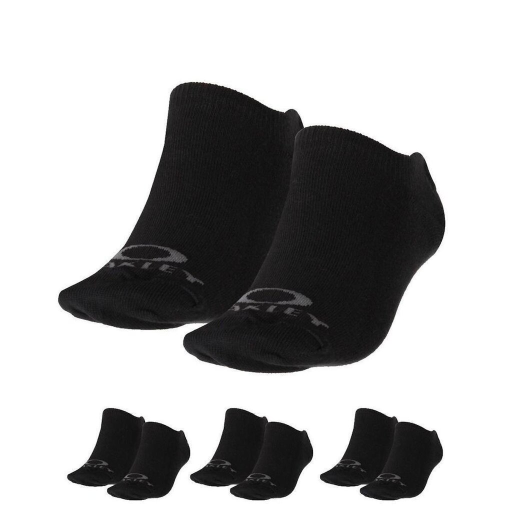 Meia Oakley Essential No Show Kit 3 Pares