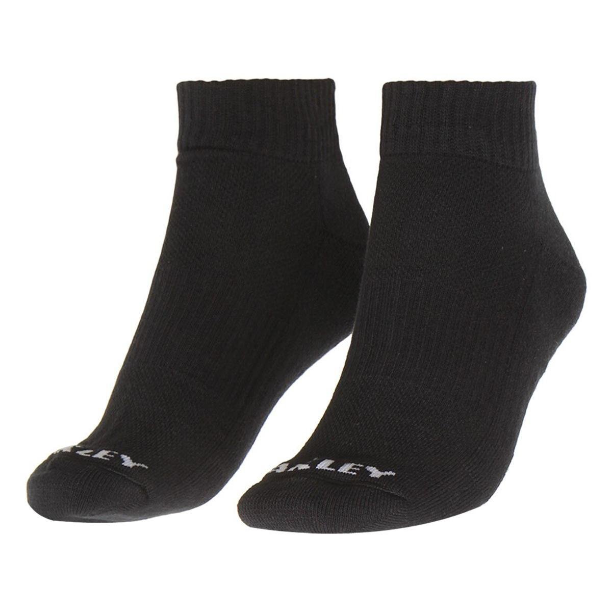 Meia Oakley Low Quarter Sock Masculino Preto Netshoes