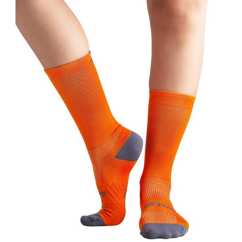 MEIA PERFORMANCE POLIAMIDA RUNNING E CICLISMO CANO MÉDIO