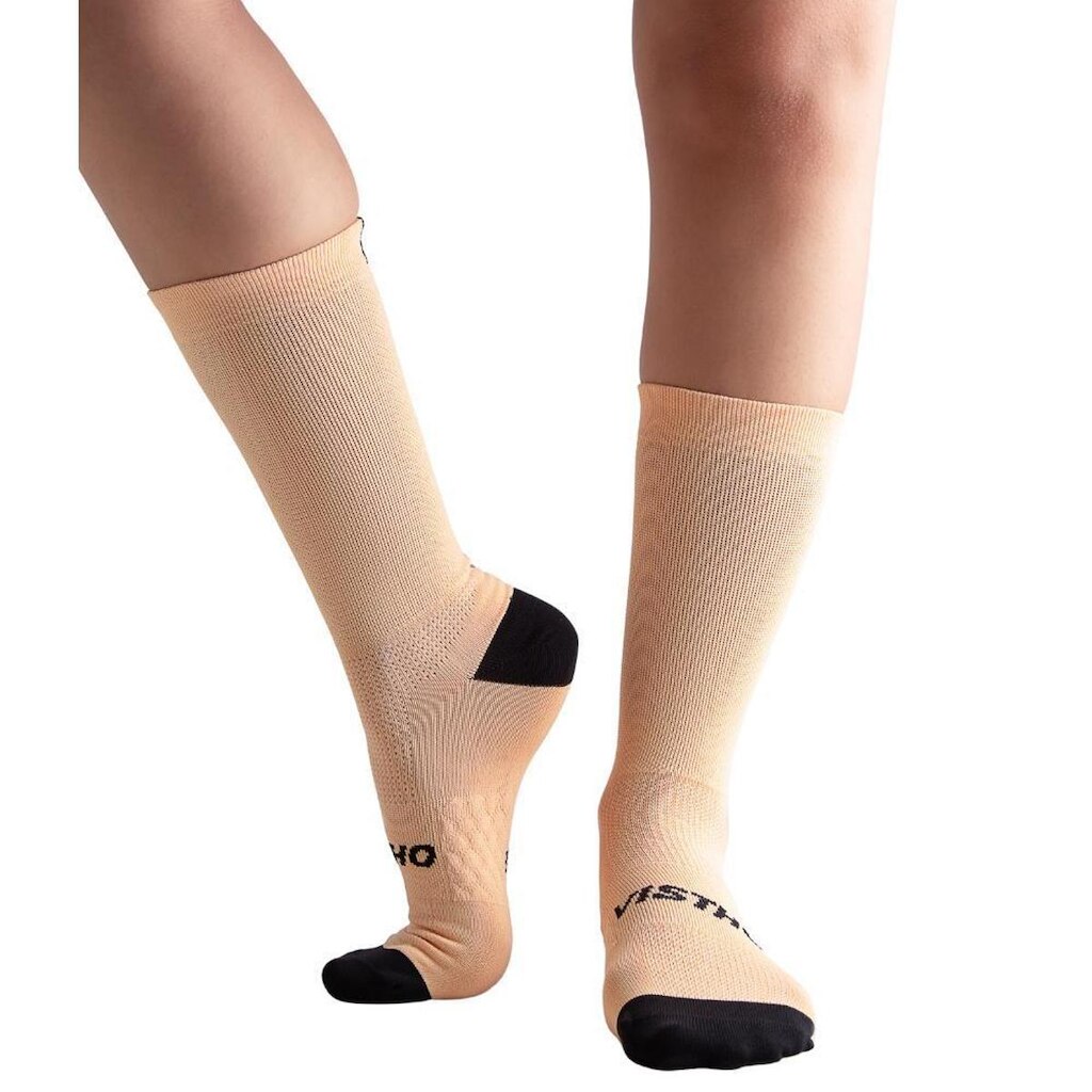 MEIA PERFORMANCE POLIAMIDA RUNNING E CICLISMO CANO MÉDIO