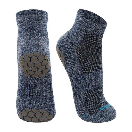 Meia Pilates Lupo Sapatilha Antiderrapante Unissex - Azul Menor preço em Meia Pilates Lupo Sapatilha Antiderrapante Unissex - Azul