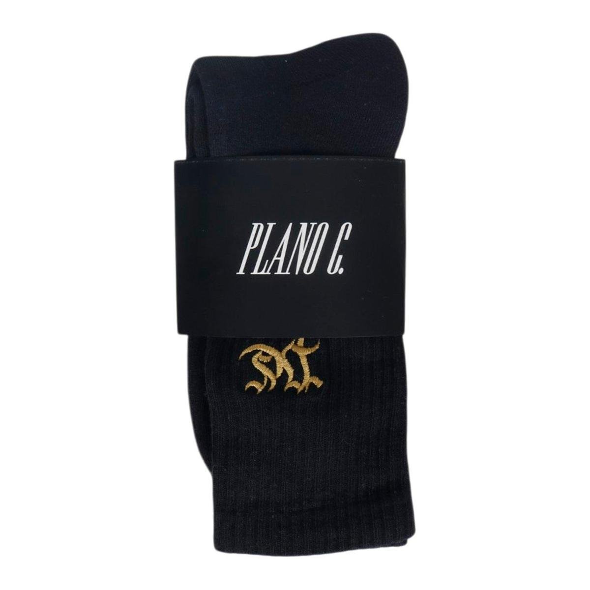 Meia Plano C. Classic Preto