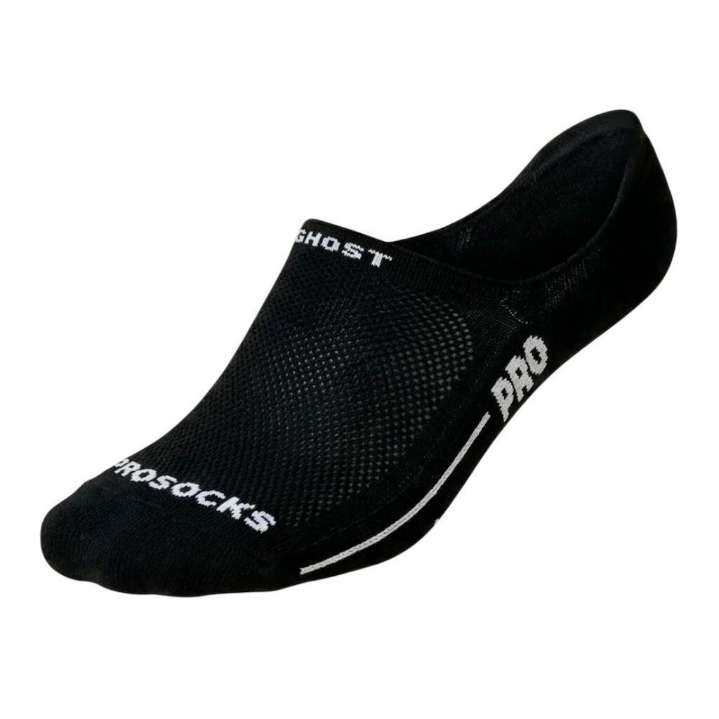 Meia Prosocks Kit Com 2 Pares Ghost Cano Invisível Preta