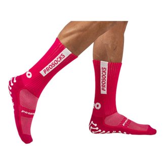 Meia ProSocks UltraGrip Antiderrapante Profissional Cano Alto Adulto