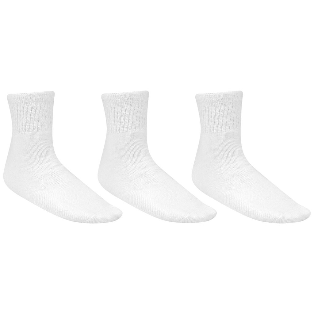 Meia Puket Básica 3 Pares
