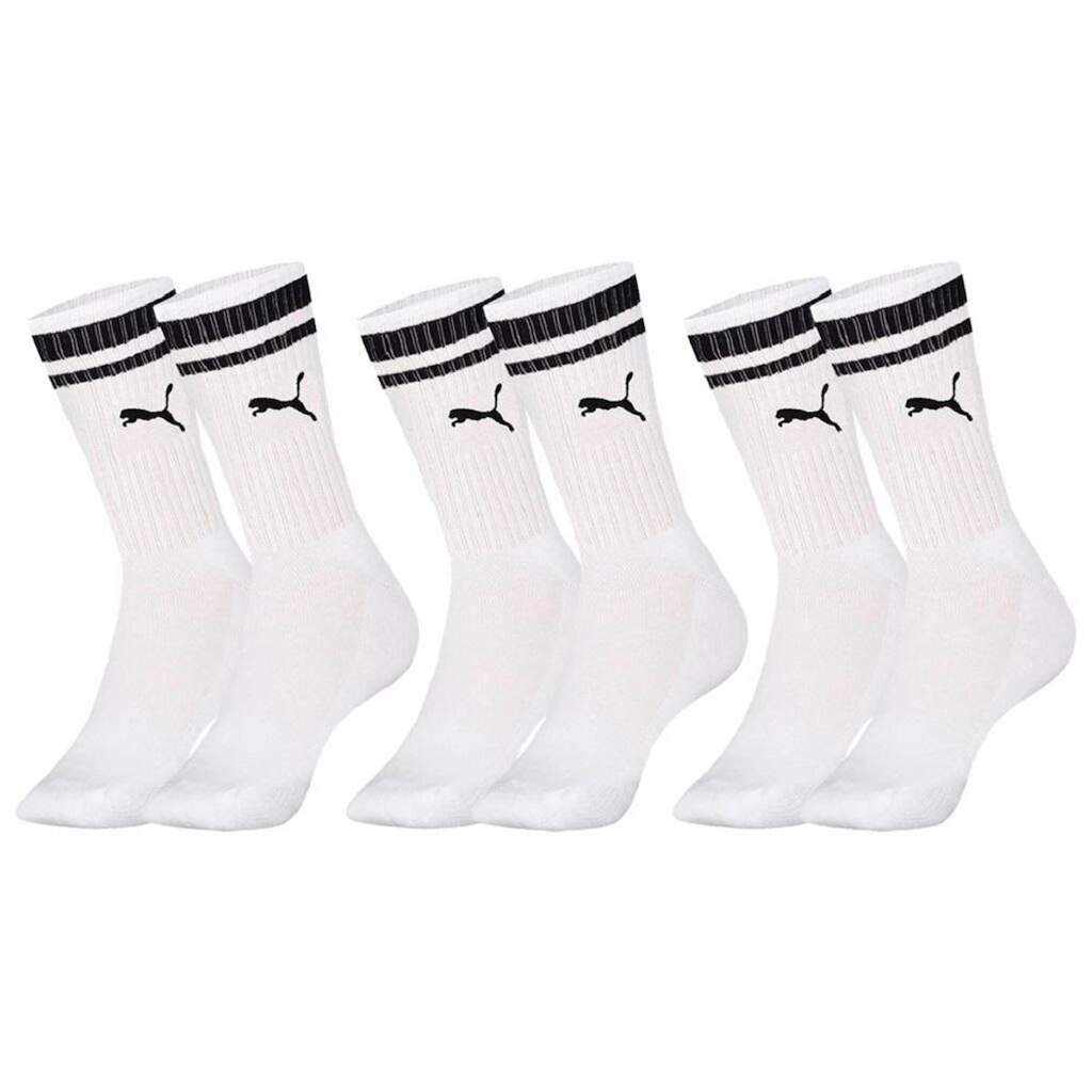Meia Puma Cano Longo Kit 3 Pares