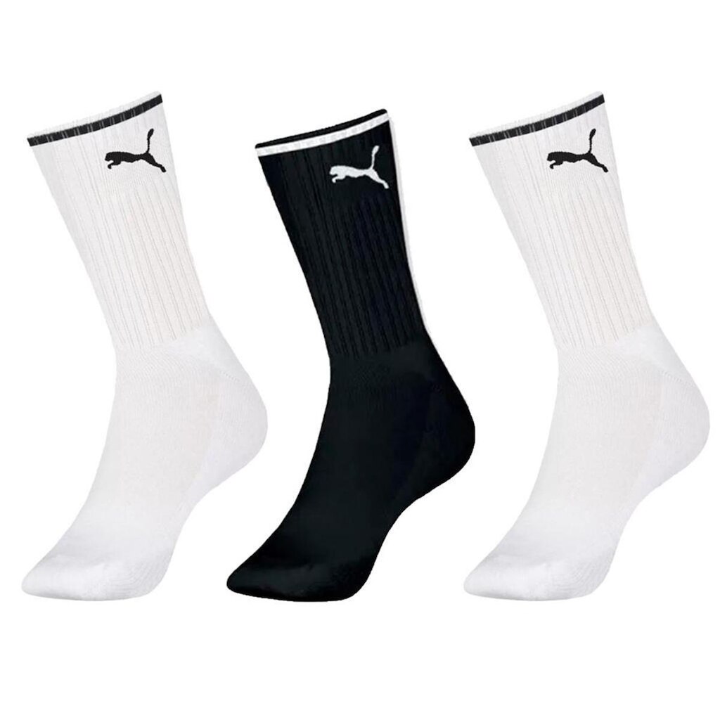 Meia Puma Cano Longo Kit 3 Pares